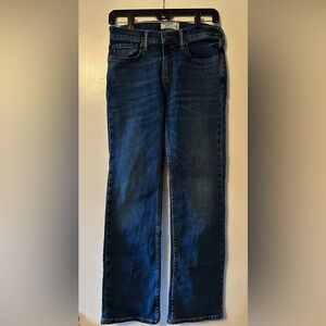 Abercrombie Kids Dark Blue Boot Cut Jeans